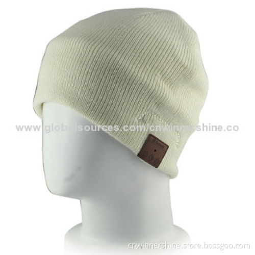 Headphone Beanie with Winter Warm Bluetooth Audio Headphone, OEM Orders Welcomed